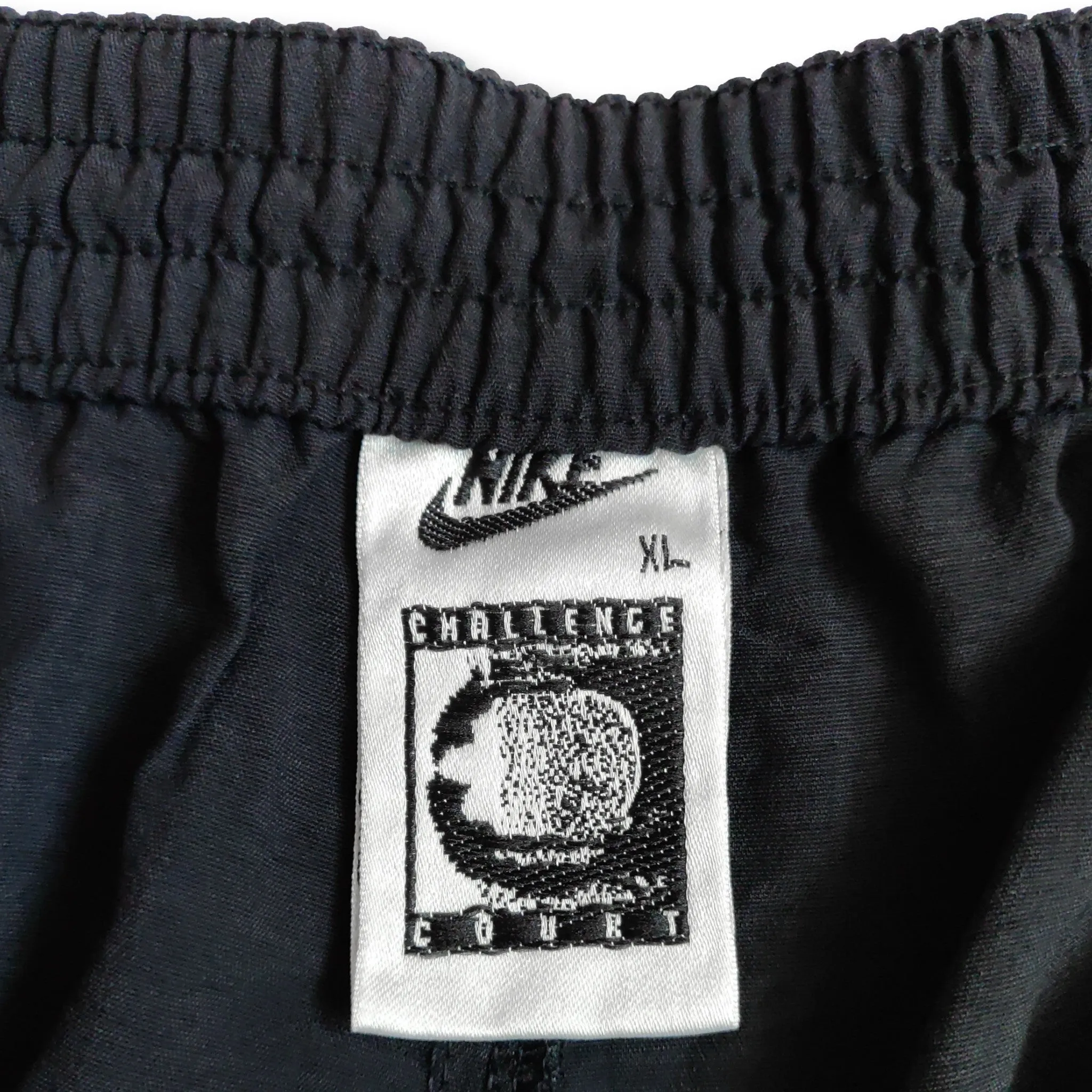 90s black Nike Challenge Court shorts