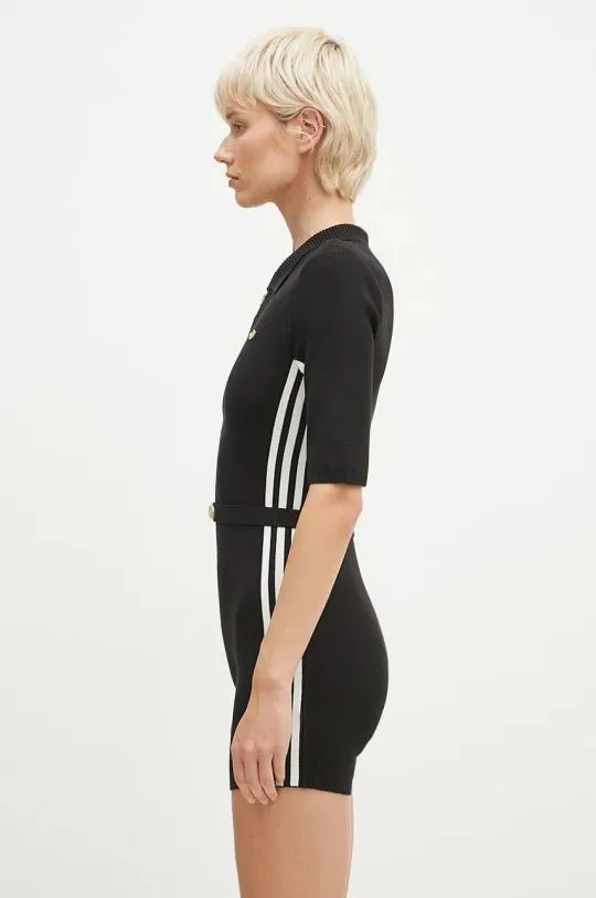 adidas Originals jumpsuit Knit Onesie black color IX0963