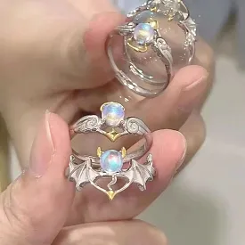 Angel & Devil Matching Rings - Kimi