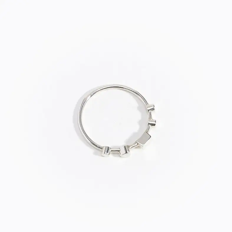 Artemis Ring I, 9kt White Gold