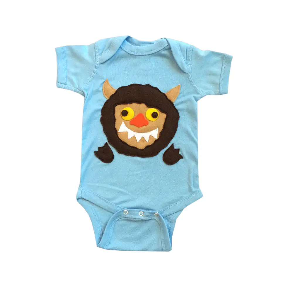 Baby Onesie A Wild Monster | Newborn - 18M