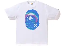 BAPE BIG HEAD TIE DYE T-SHIRT