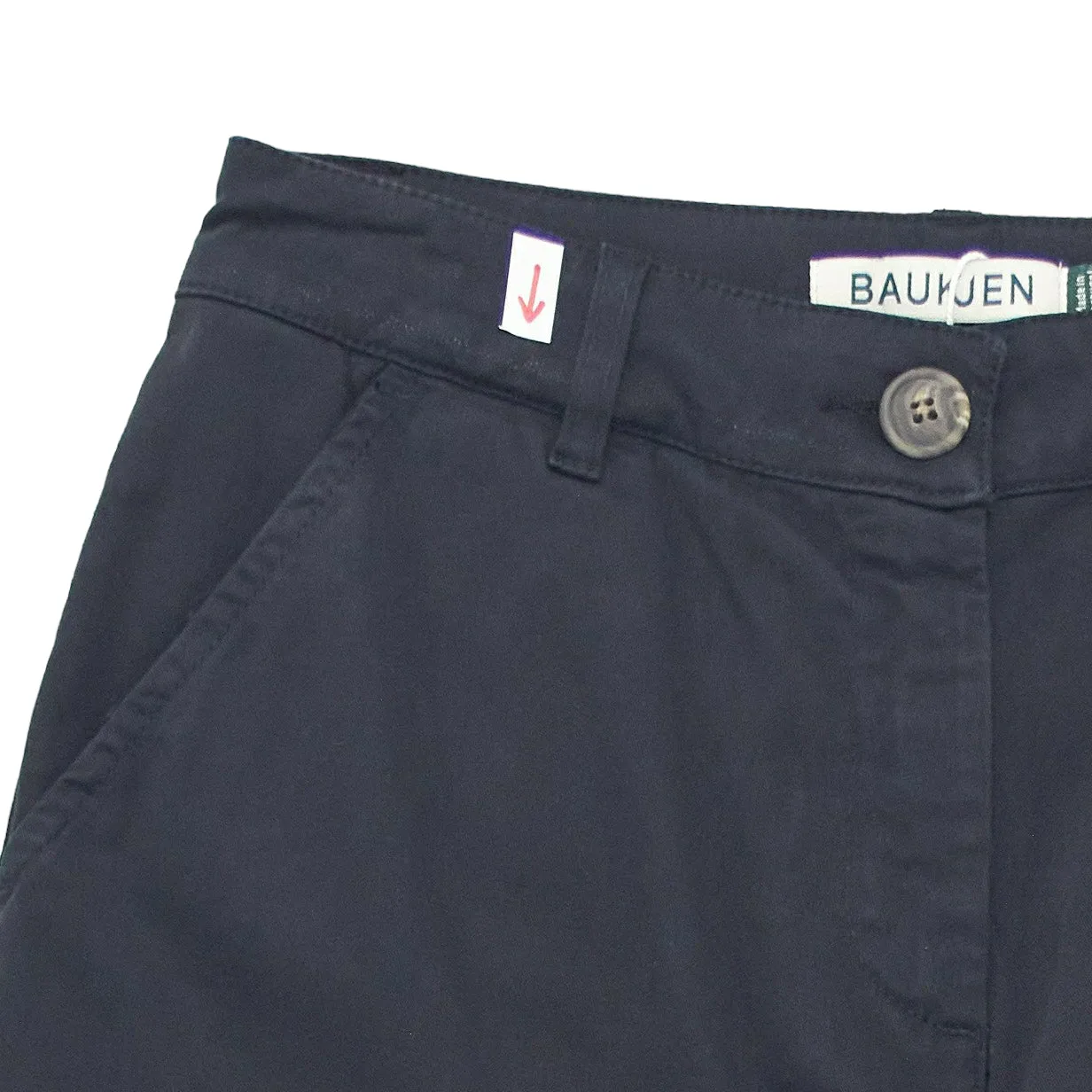 Baukjen Deep Navy Allison Organic Chinos