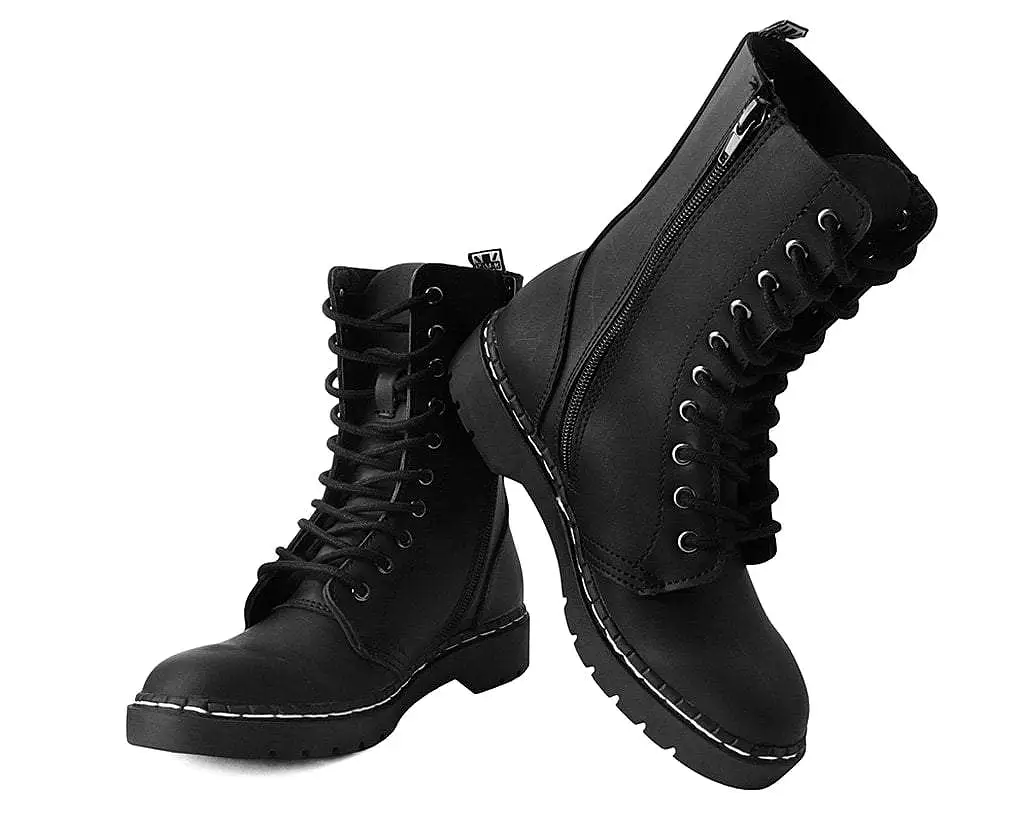 Black 10-Eye Gibson Boot