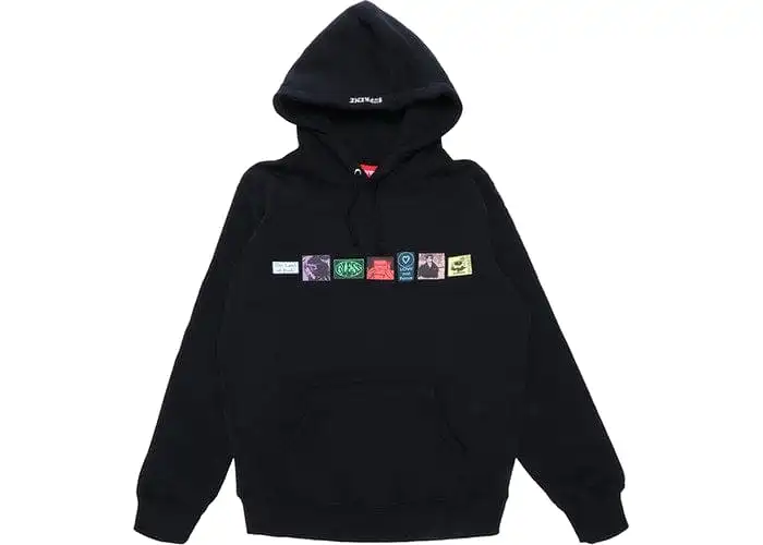 BLESS HOODED SWEATSHIRT BLACK