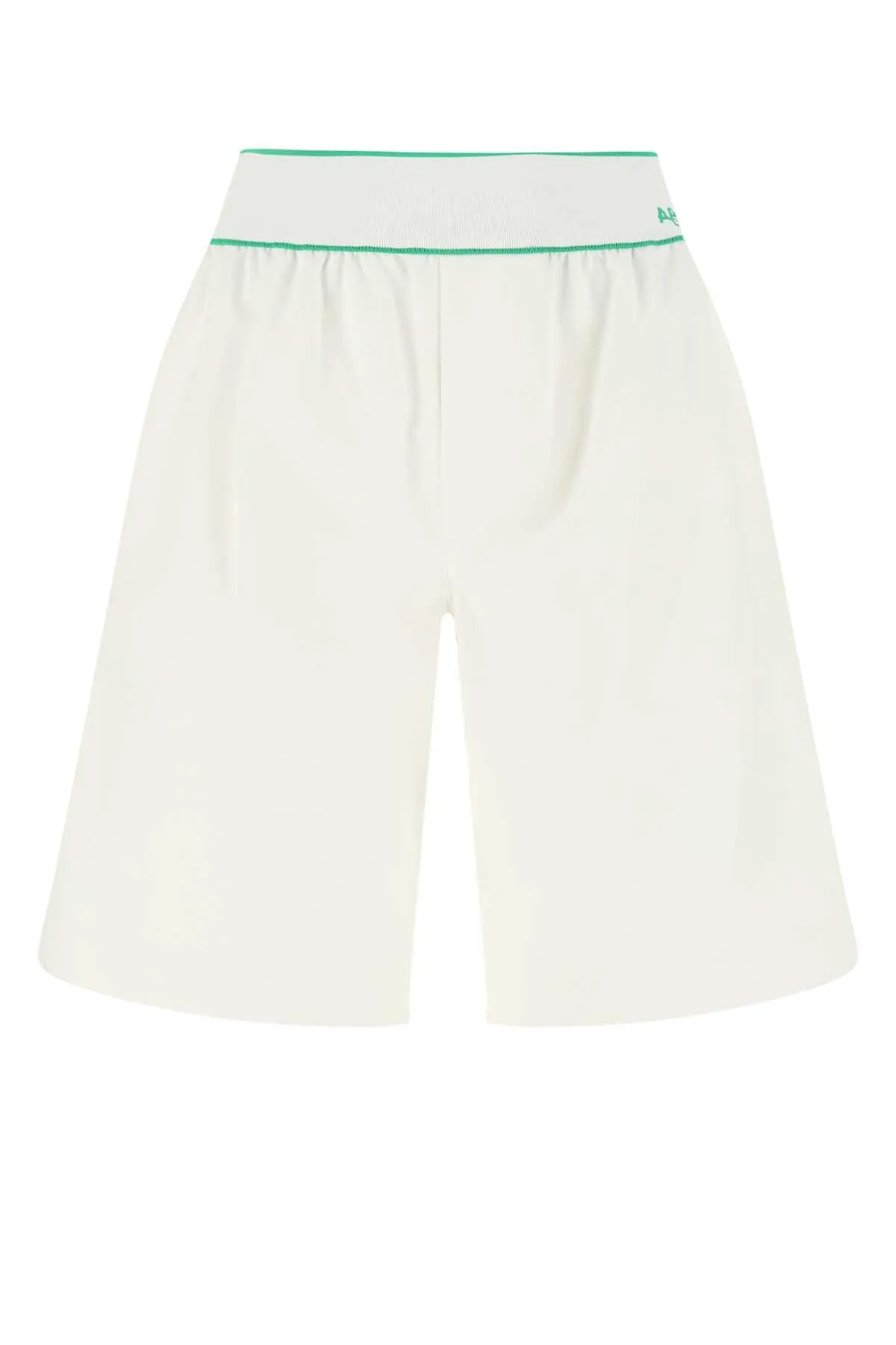 Bottega Veneta White Cotton Bermuda Shorts