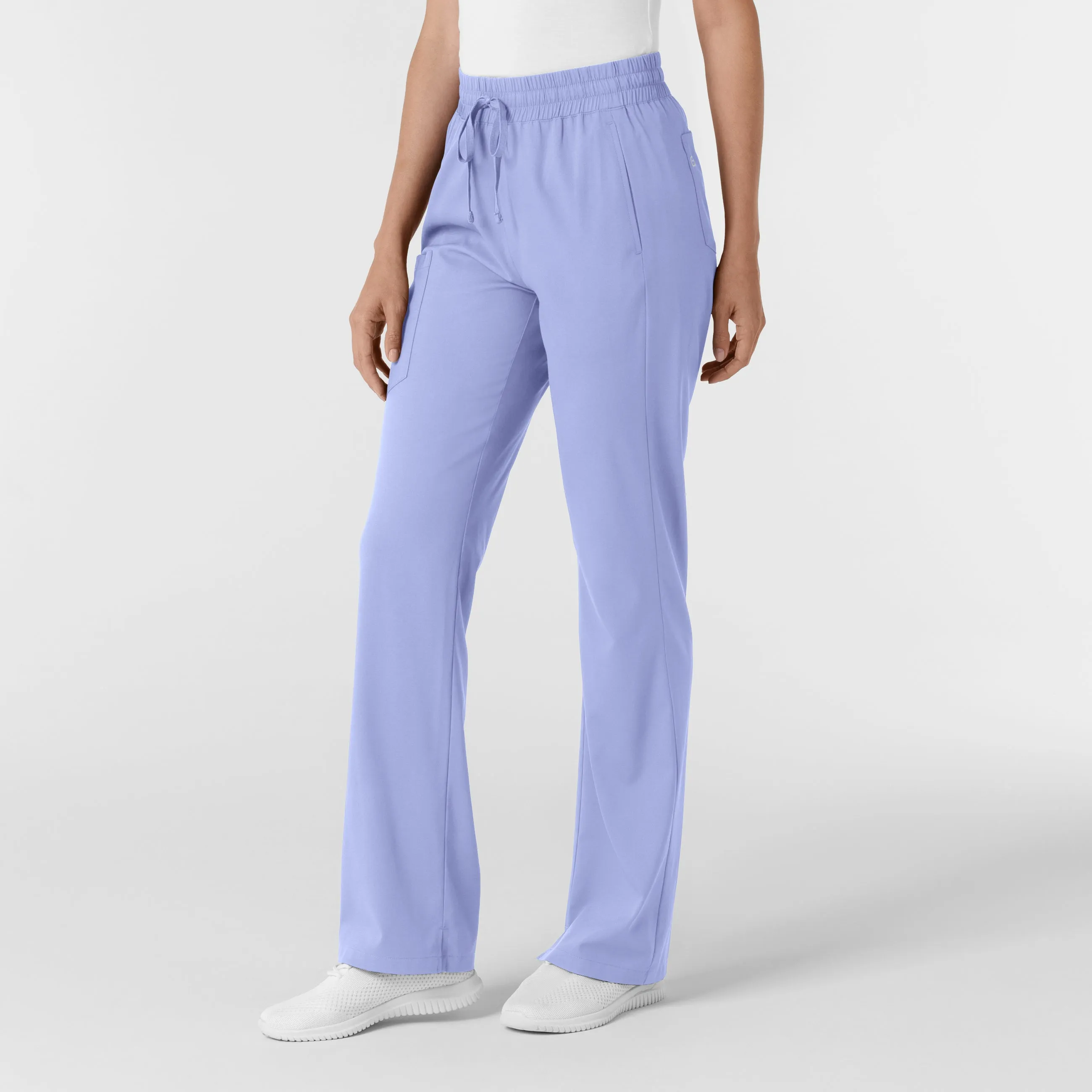 Boundless Women's Bootcut Scrub Pant - Ceil Blue