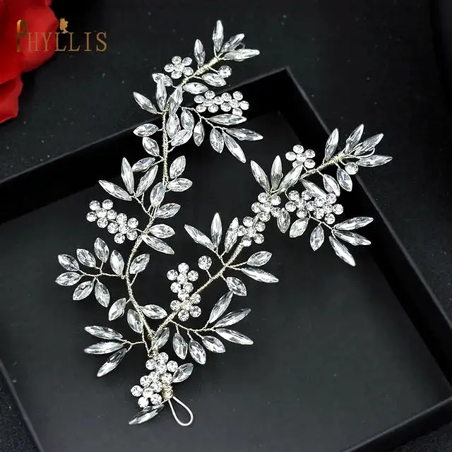 Bridal Tiaras for Wedding Headpieces Bride Hair Jewelry Gift Rhinestone Hair Piece Crystal Bridesmaid Headpiece Headwear - S4693