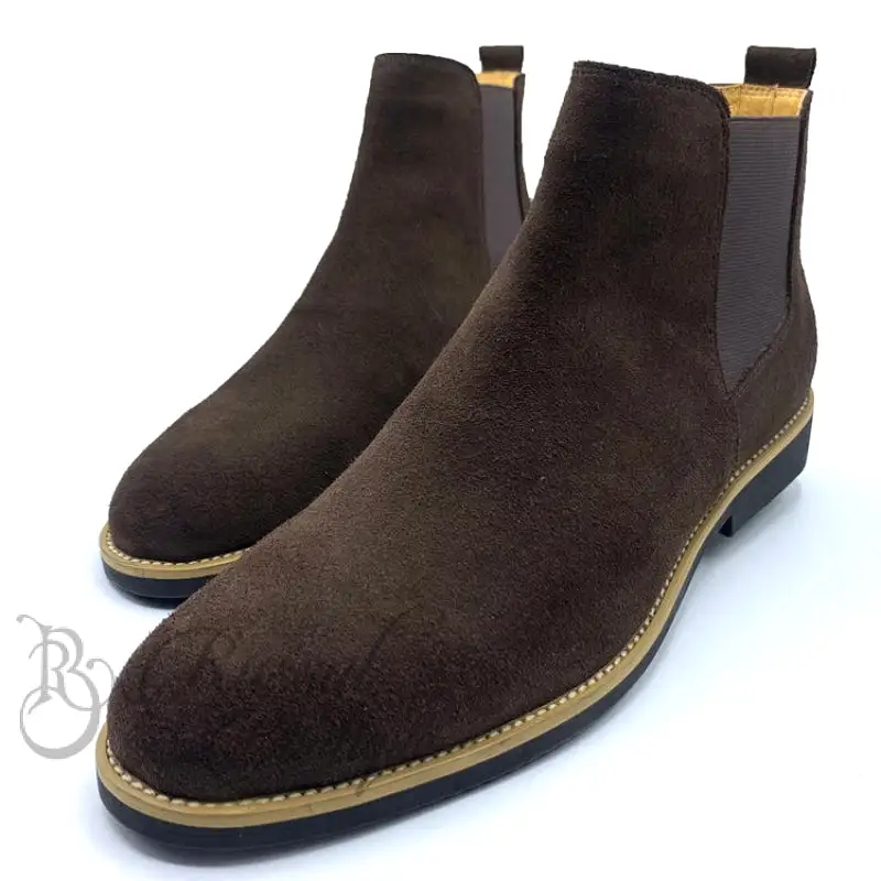 BS Suede Chelsea boots | Brown