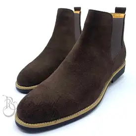 BS Suede Chelsea boots | Brown