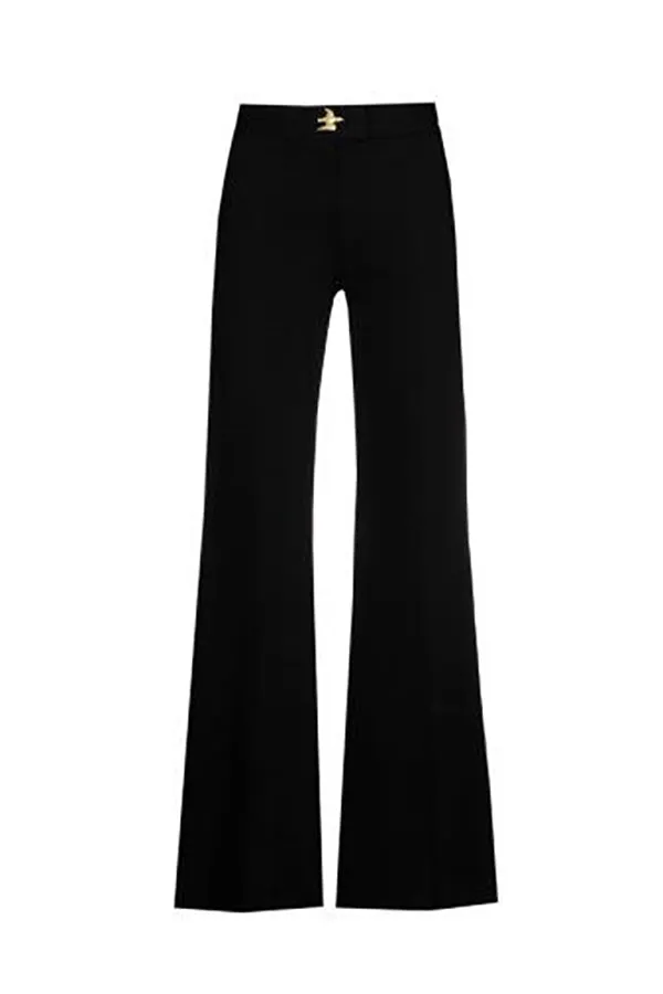 Caroline Biss SWALLOW DETAIL BOOTCUT TROUSERS