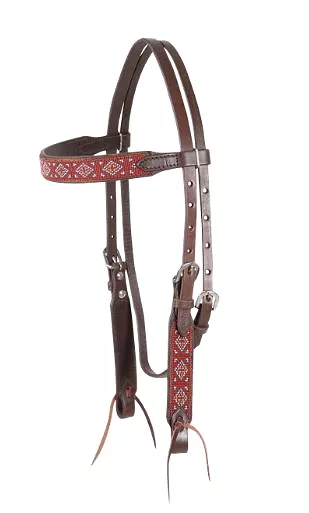 Cashel Beaded Browband Headstall