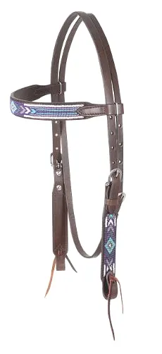 Cashel Beaded Browband Headstall