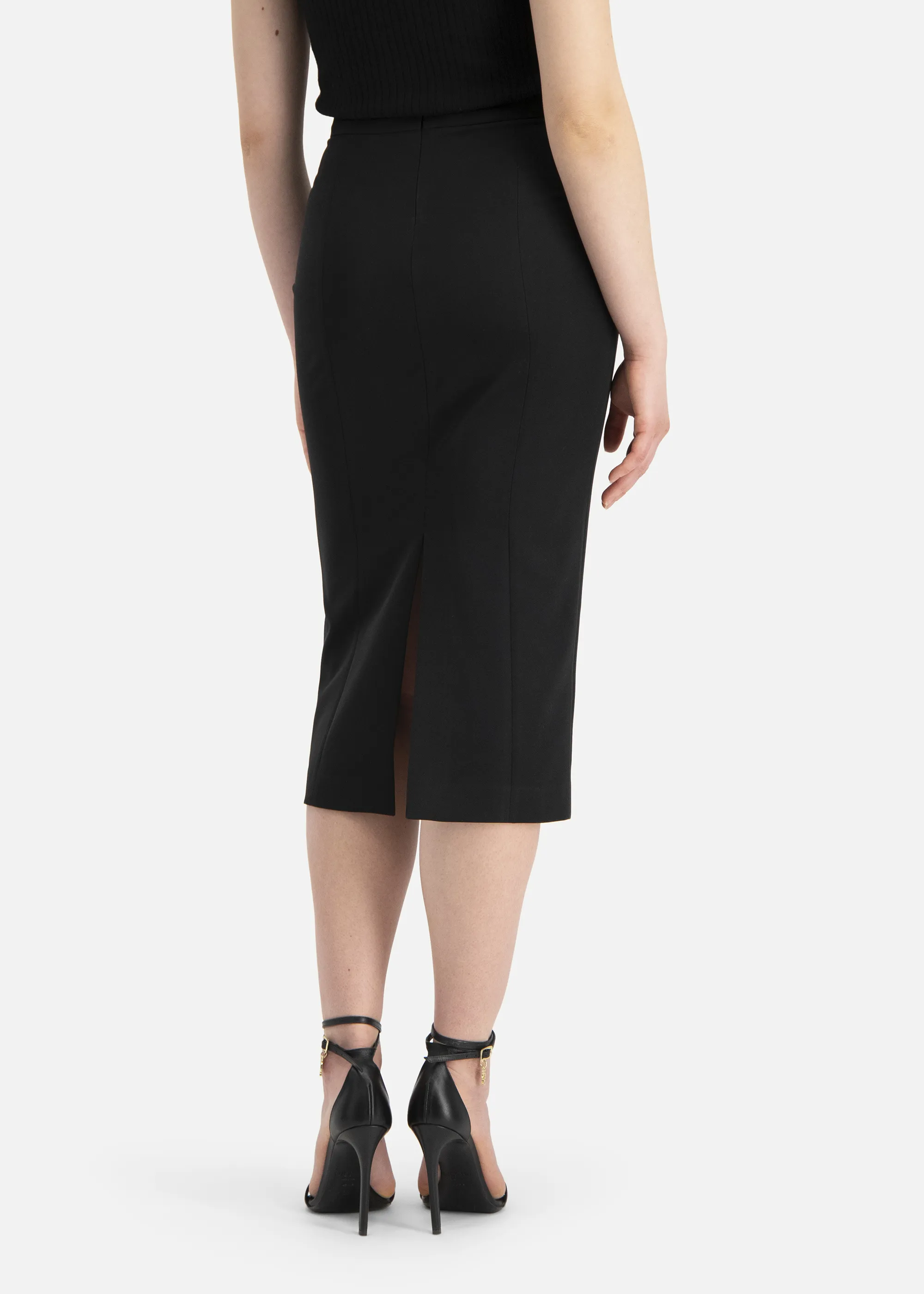 Classic sheath skirt - COLINERA in BLACK