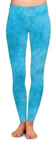 Color Collection - Aqua - Soft Leggings