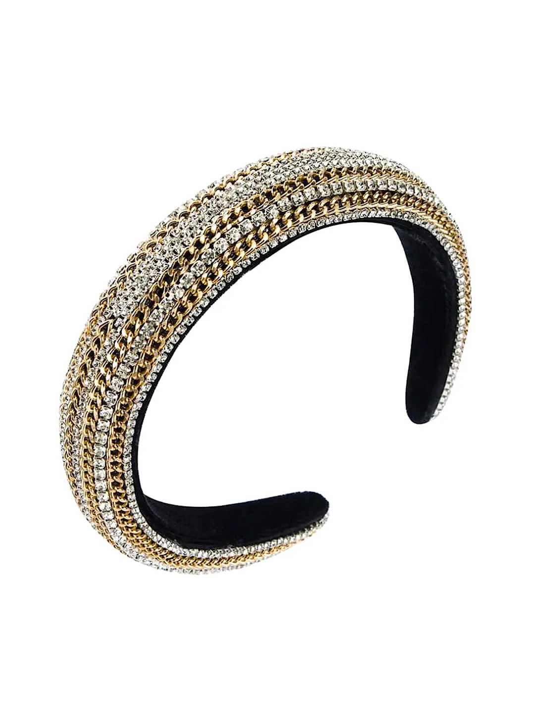 Crystal Metal Chain Headbands