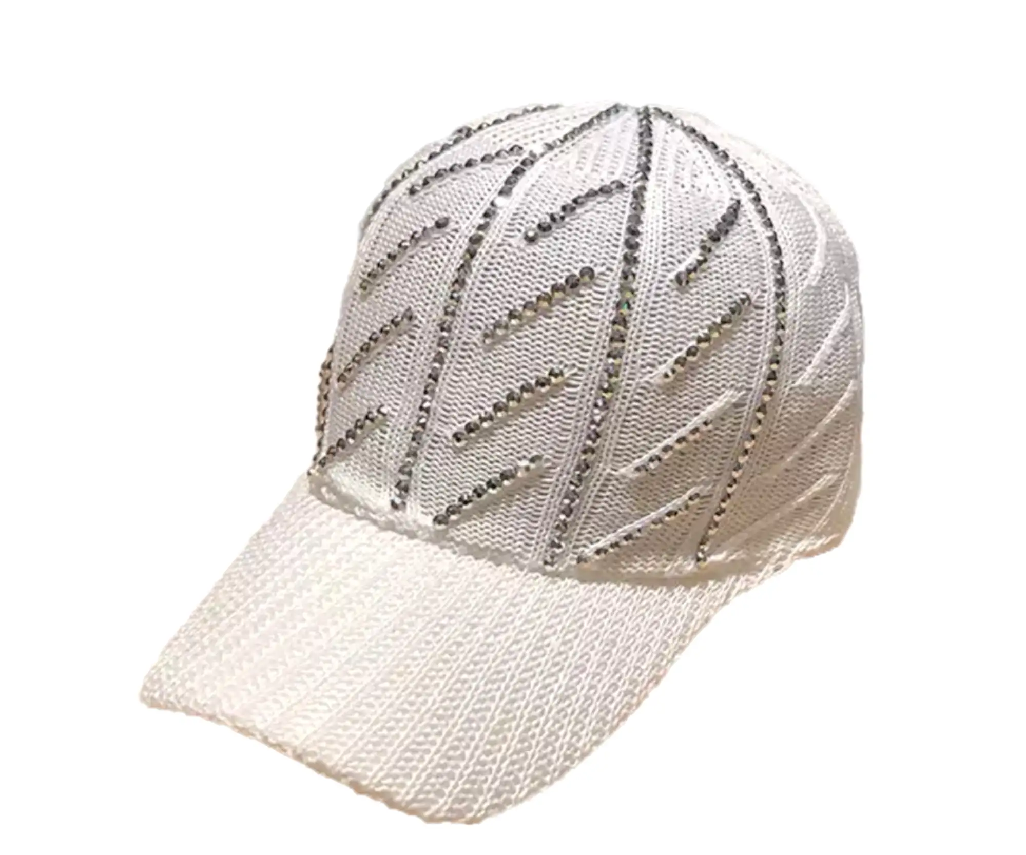 Crystal Trimmed Adjustable Closure Cap