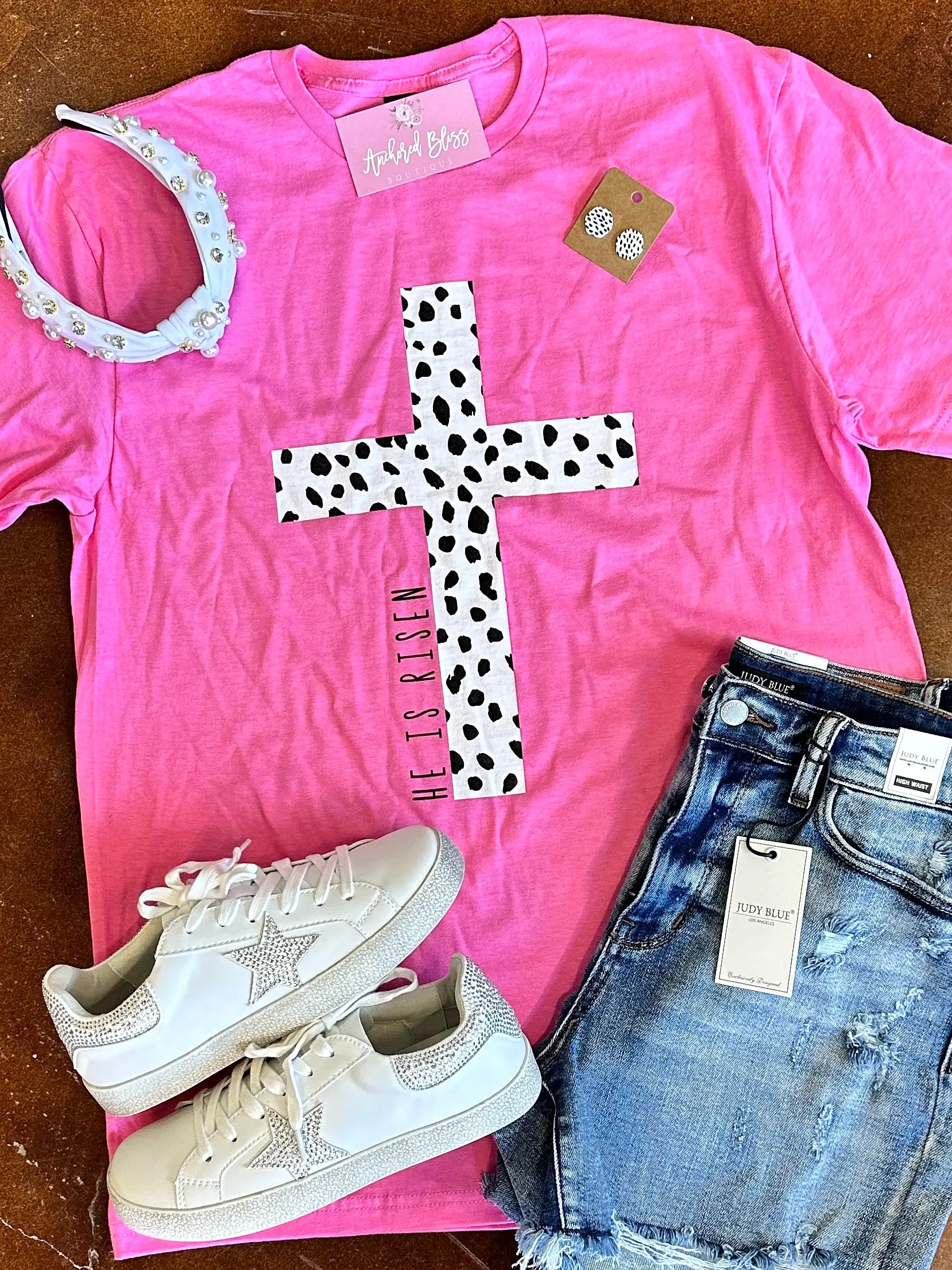 Dalmatian Cross Graphic Tee