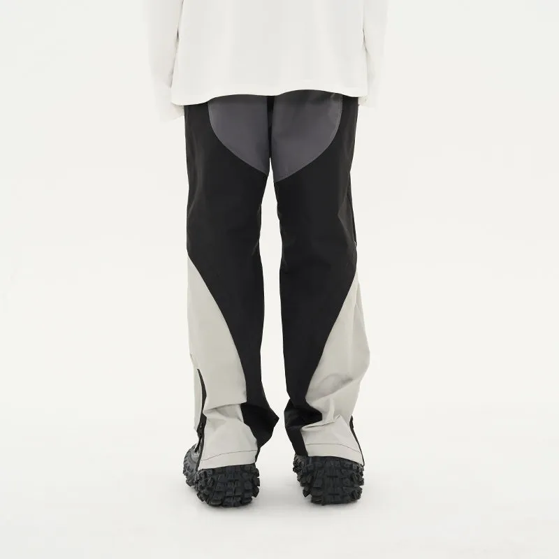 Deconstruction Functional Zipper Trousers