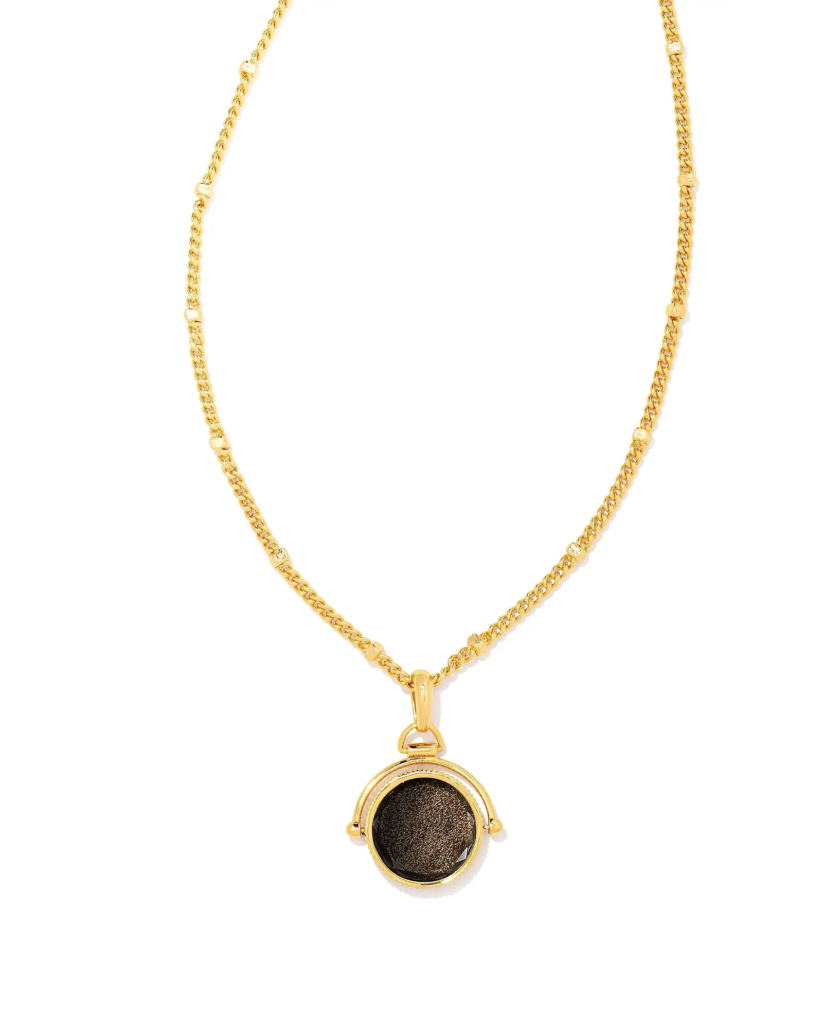 Dira Reversible Pendant  Necklace