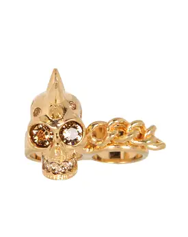 Double Finger Ring, Gold