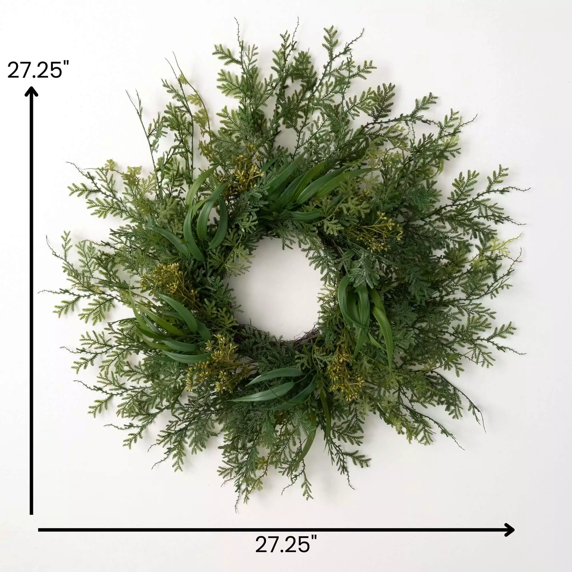 Draping Fern Small Wreath