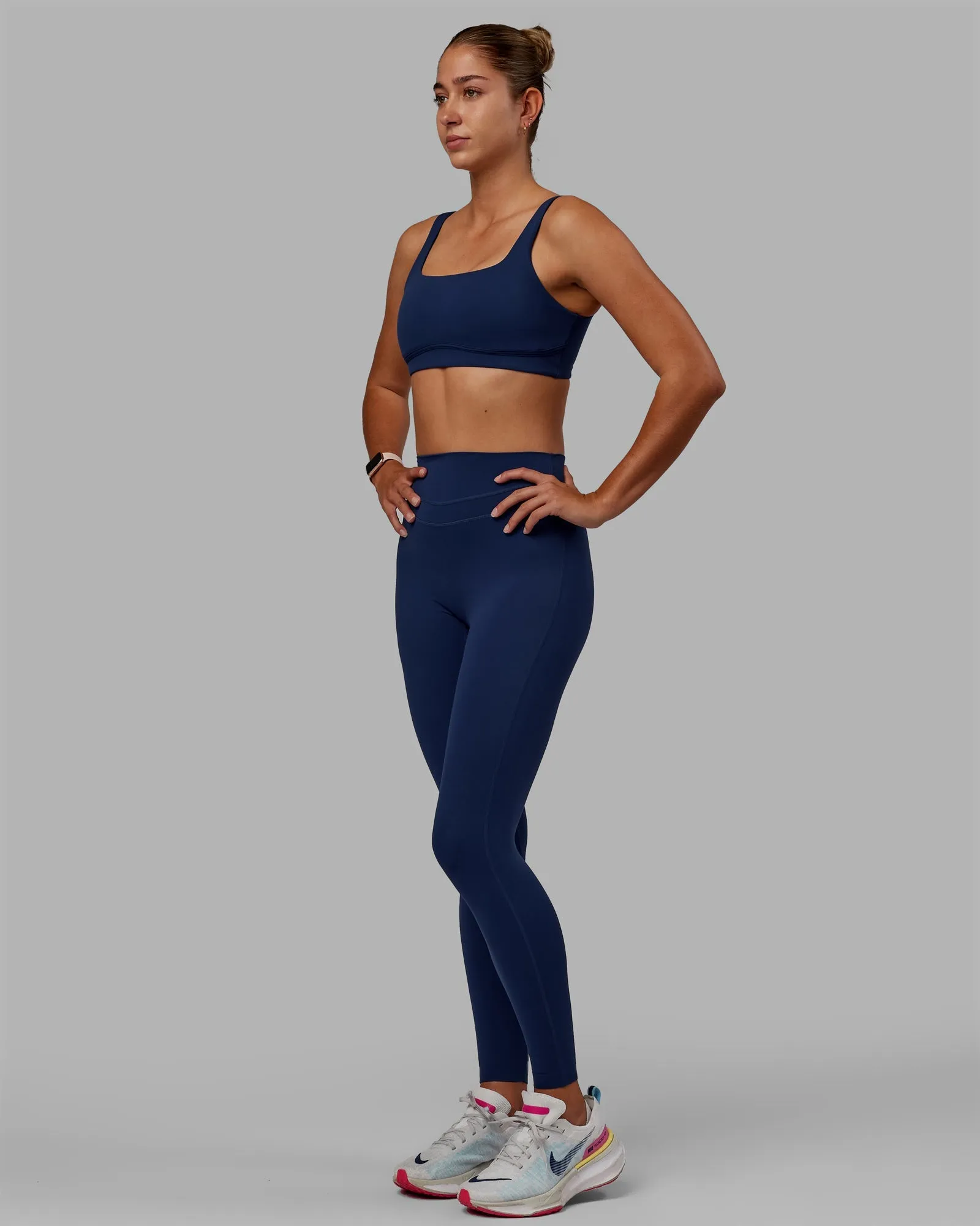 Enhance Full Length Leggings - Midnight Blue