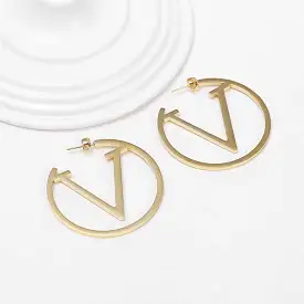 Fashion Trend Letter Earrings For Women