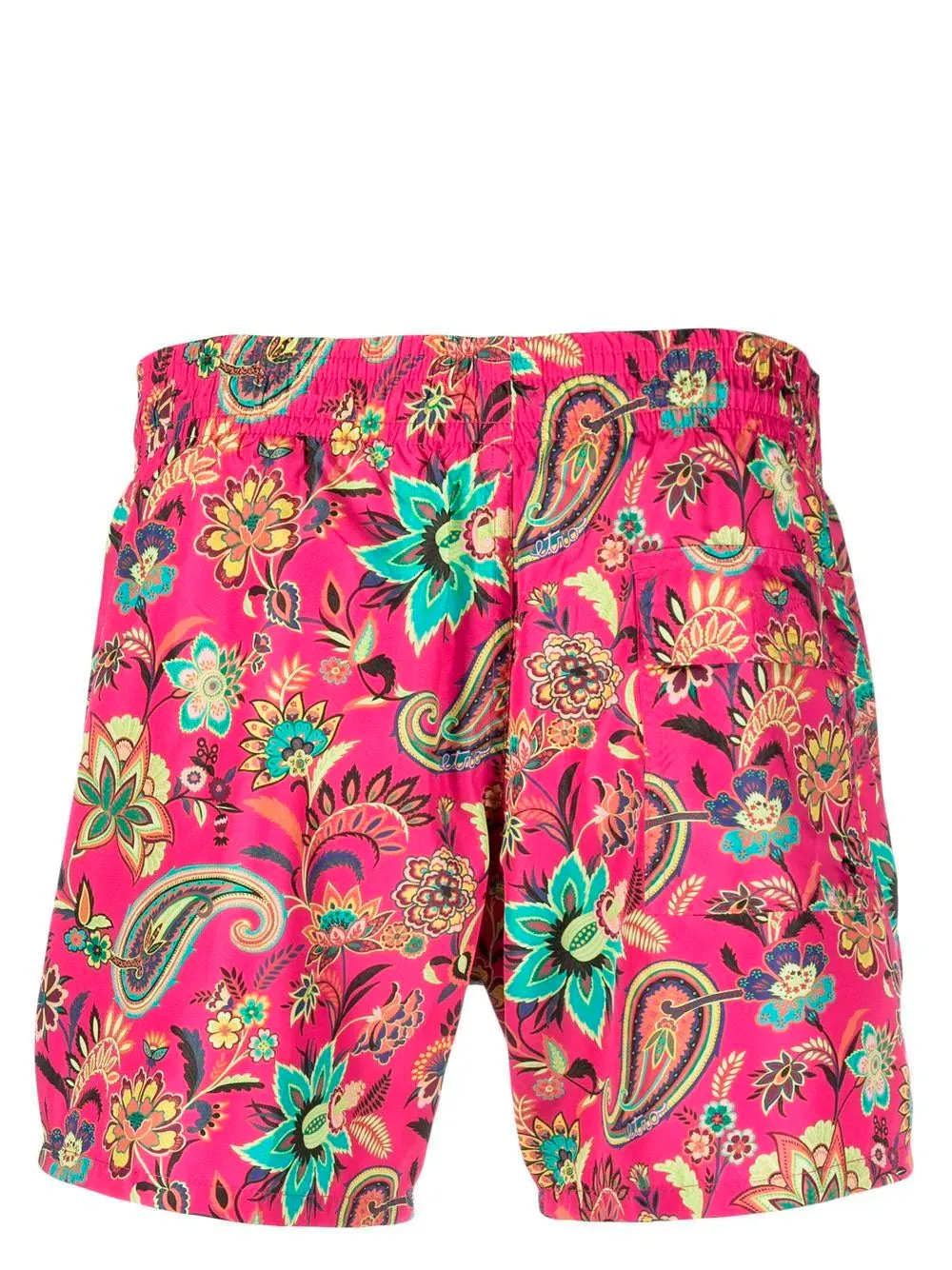 Floral-print swim shorts