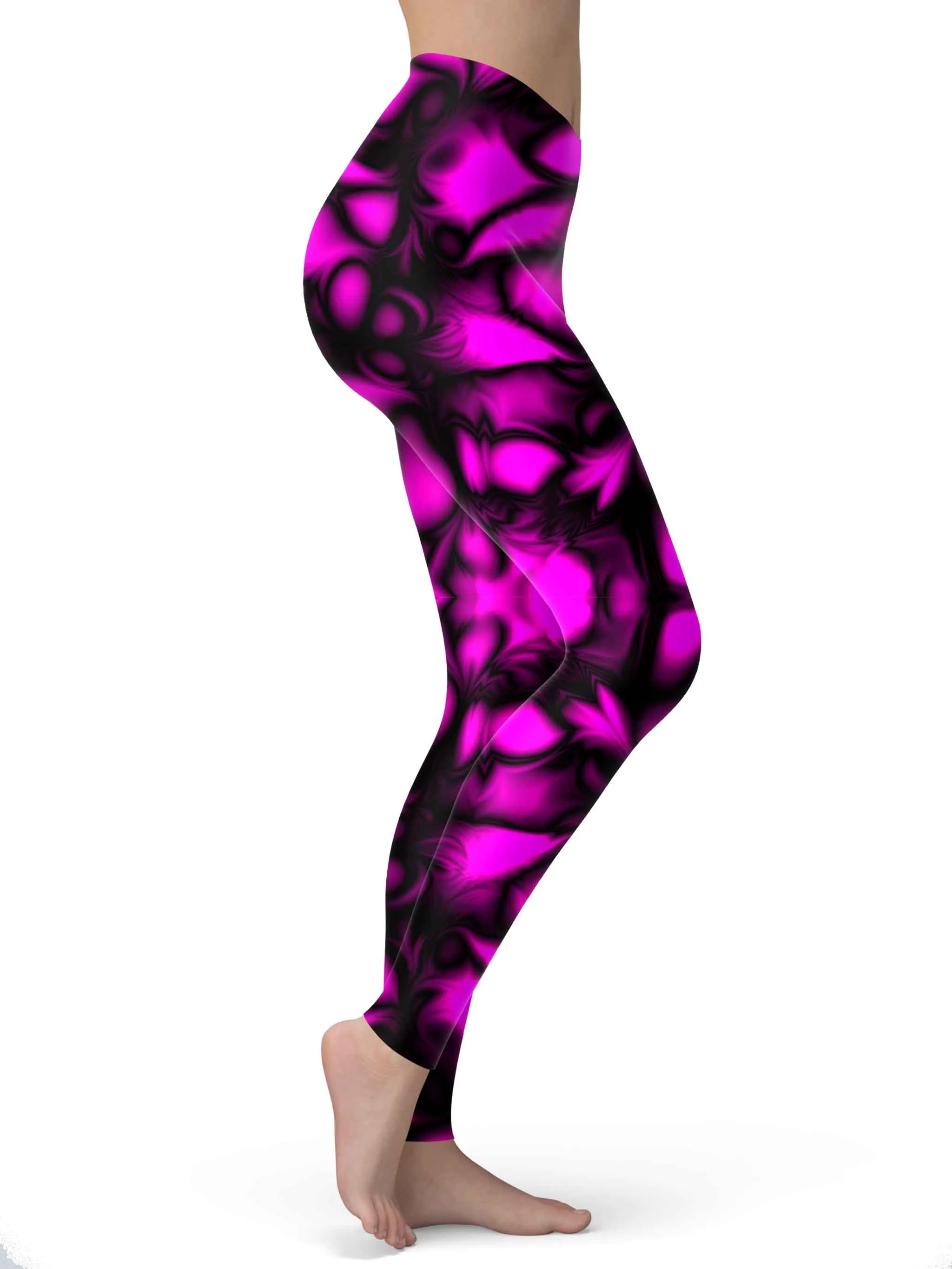 Fluido Roses Leggings