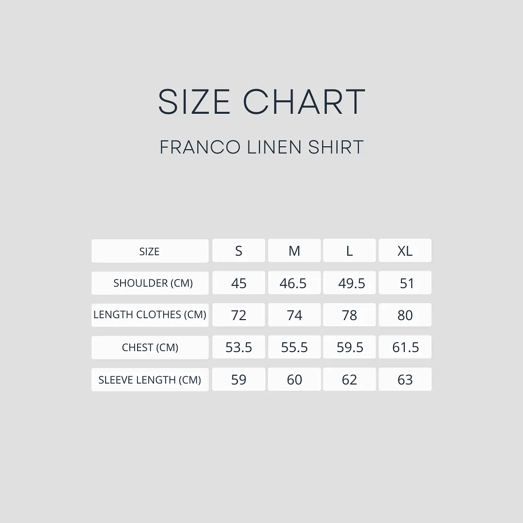 Franco Linen Shirt - White Windsor Collar