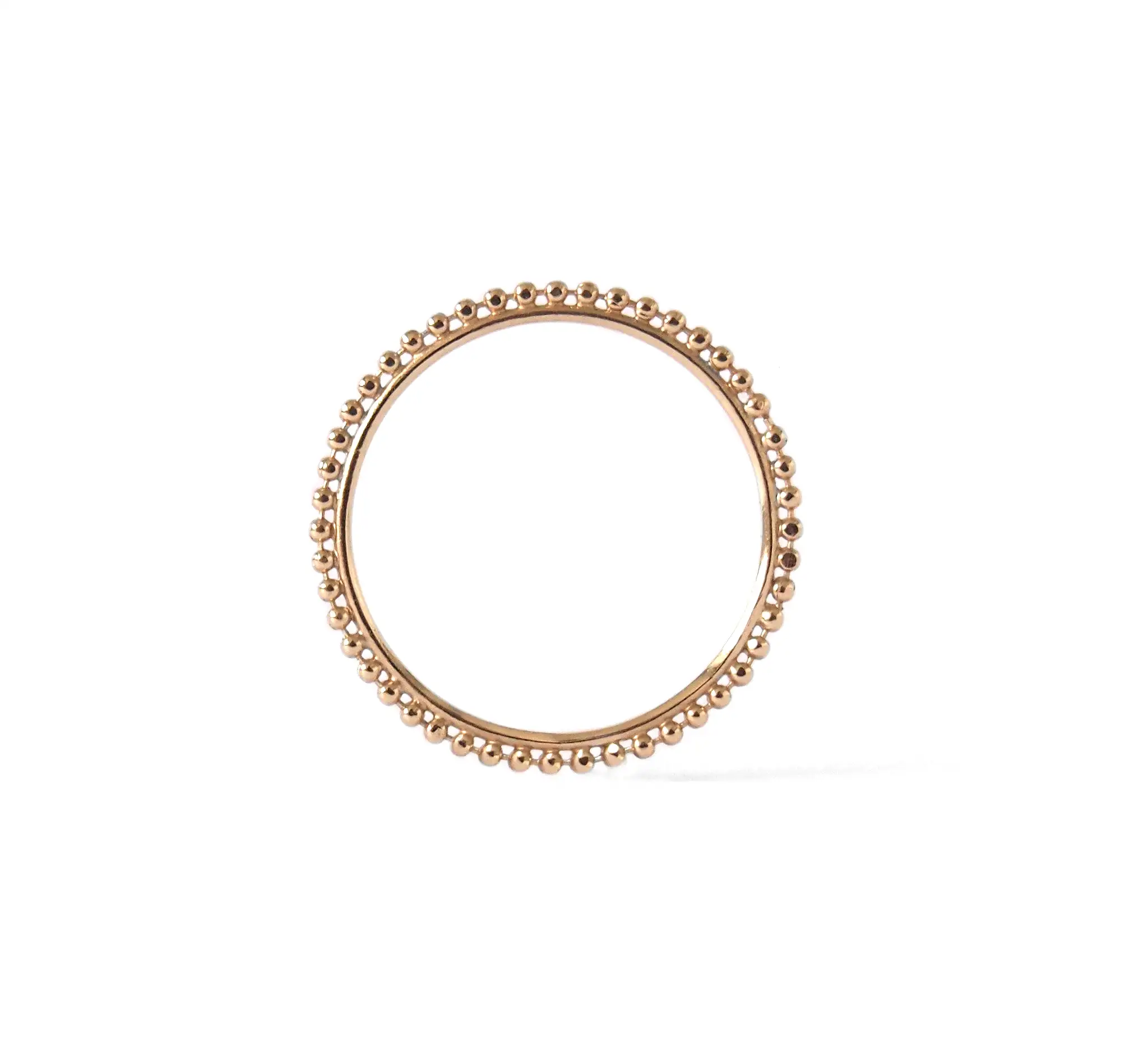 Full Dot Ring, Gold