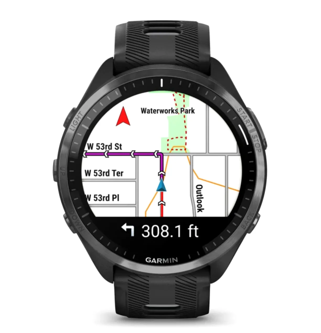 Garmin Forerunner 965, Carbon Gray/Black