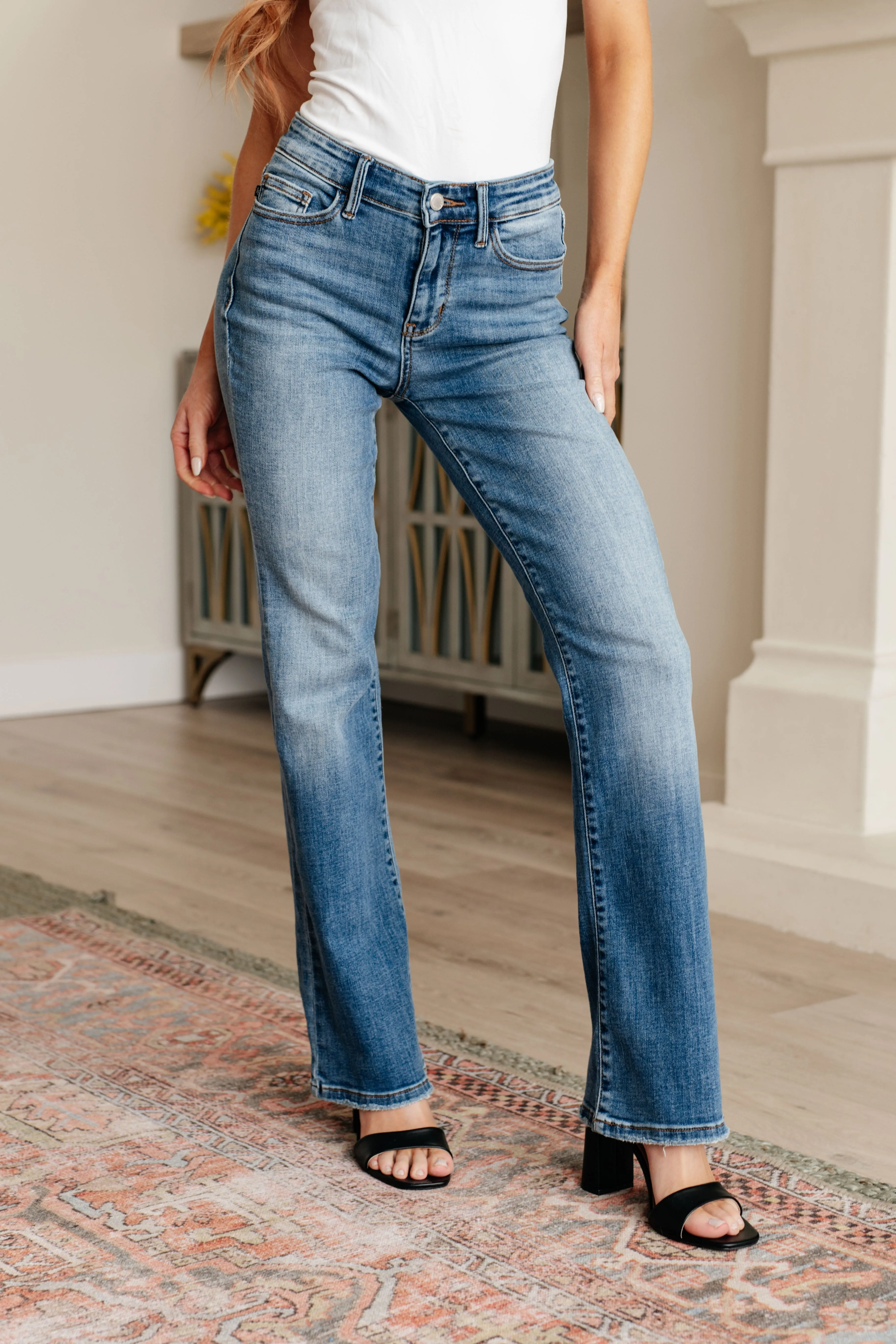 Genevieve Mid Rise Vintage Bootcut Judy Blue