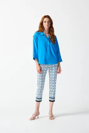 Geo Print Capris Style 242148