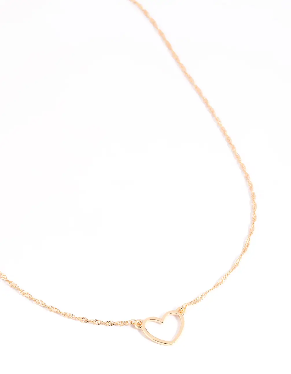 Gold Heart Necklace