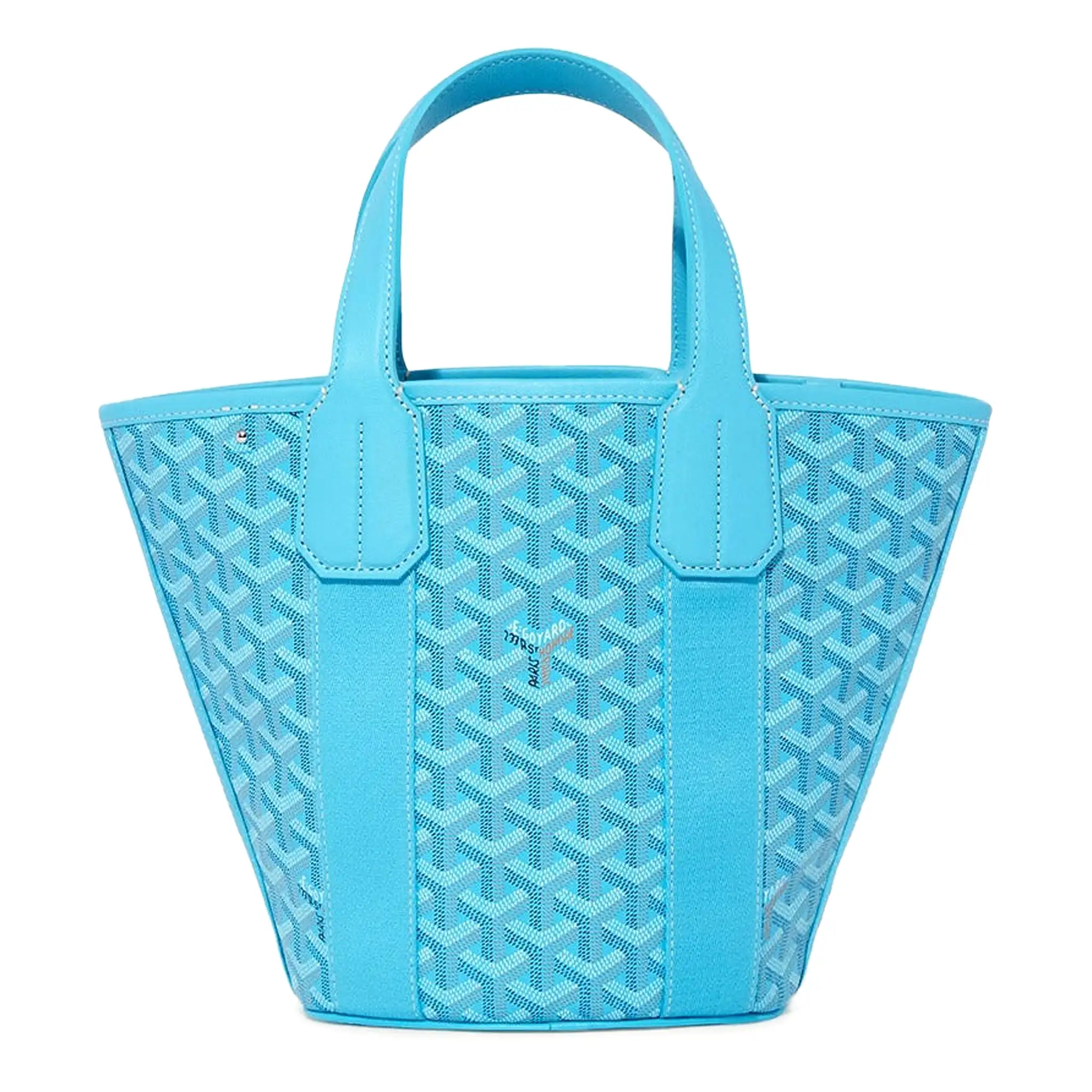 Goyard Belharra Turquoise PM Tote Bag