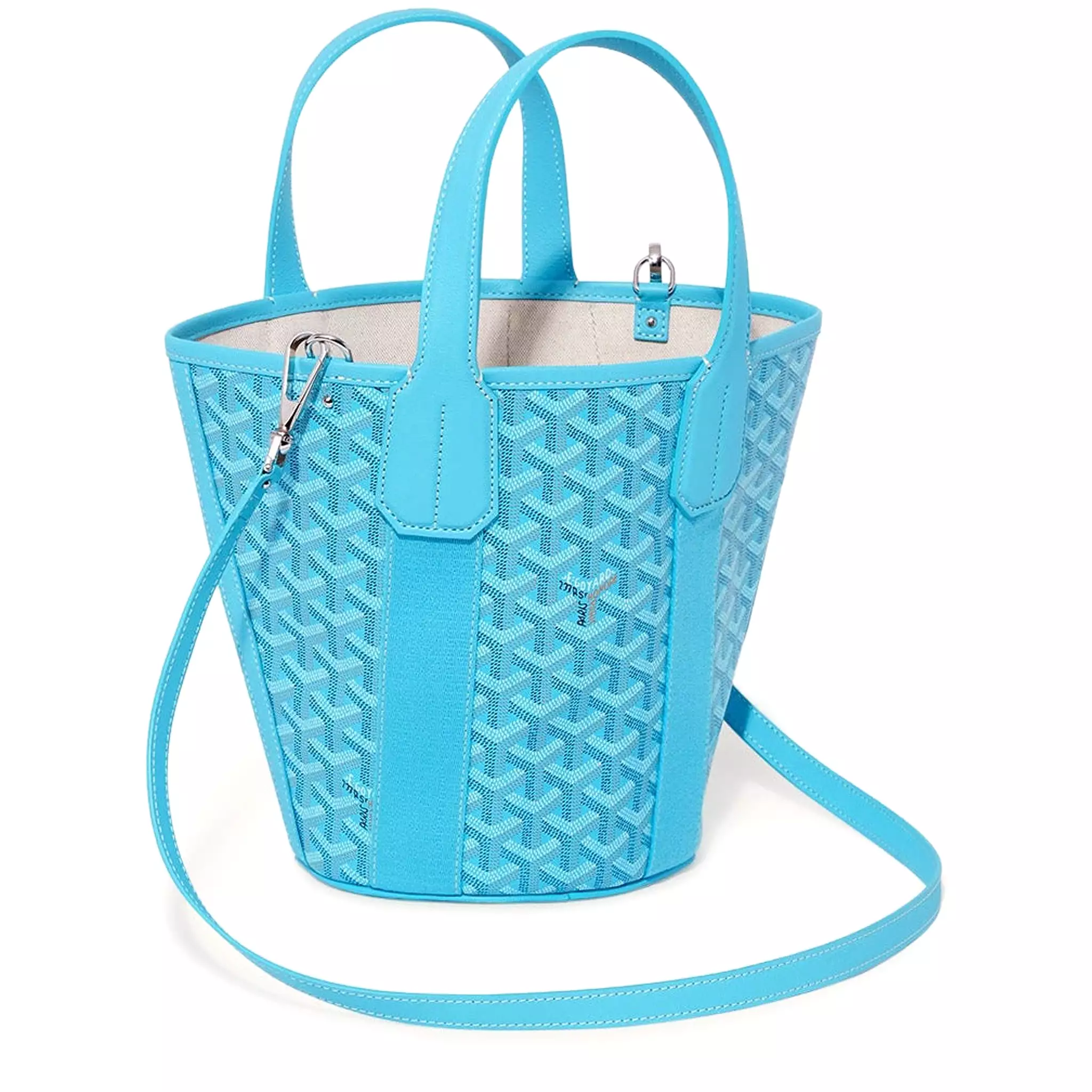 Goyard Belharra Turquoise PM Tote Bag