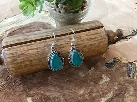 Handmade Sterling & Turquoise Earring