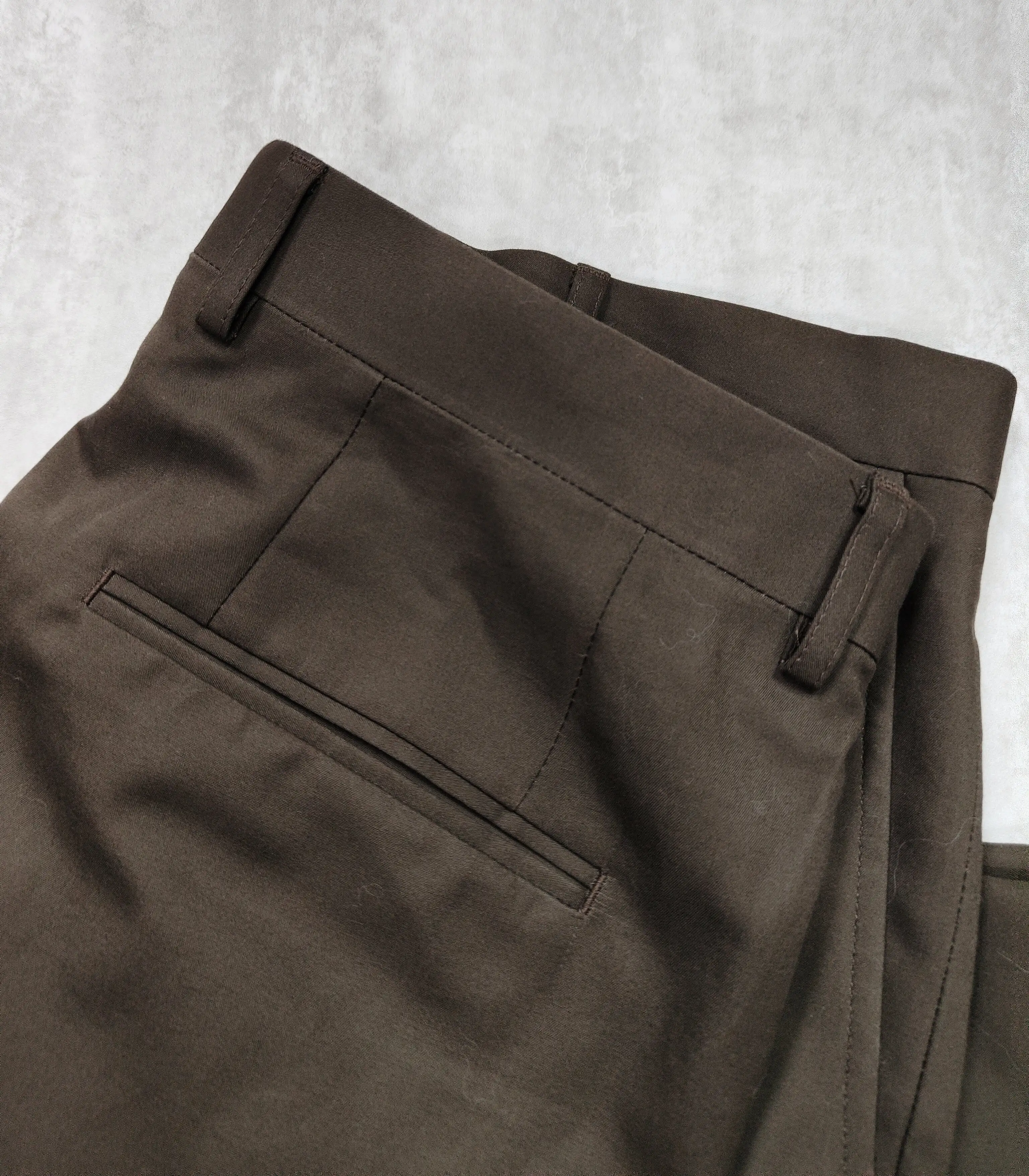 HFW Quest Cotton, Moss Trousers  - ST136