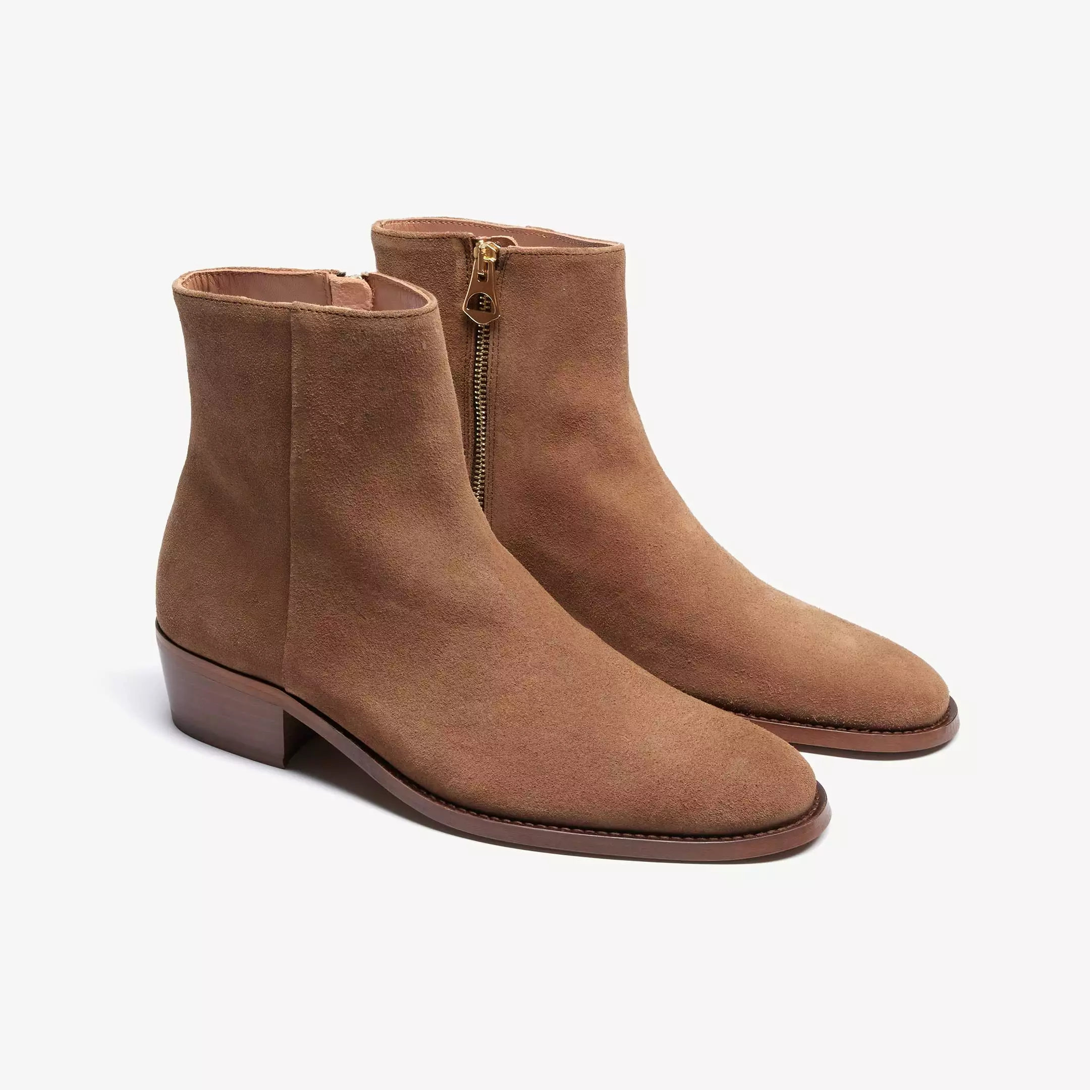 Hoxton Zip Up Cuban Heel Boot