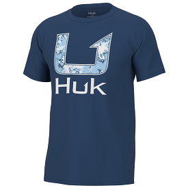 'Huk' Men's Fin Fill Tee - Set Sail