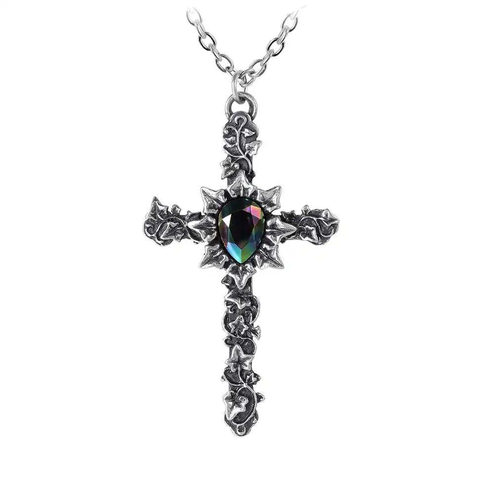 Ivy Cross Pendant