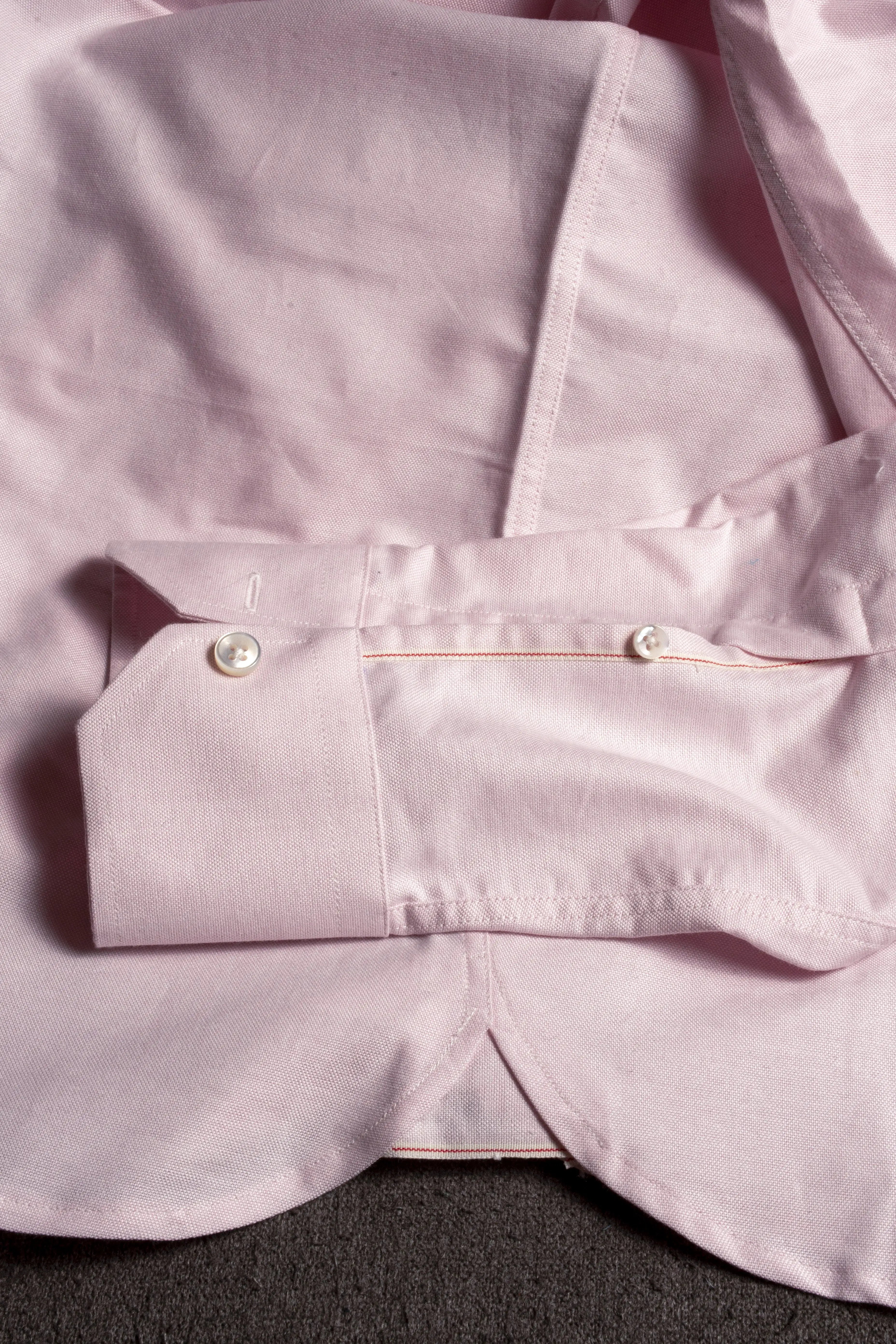 Japanese Baby Pink Oxford Selvedge Shirt