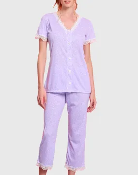 JEANNETTE CAPRI KUMBOTI PAJAMAS