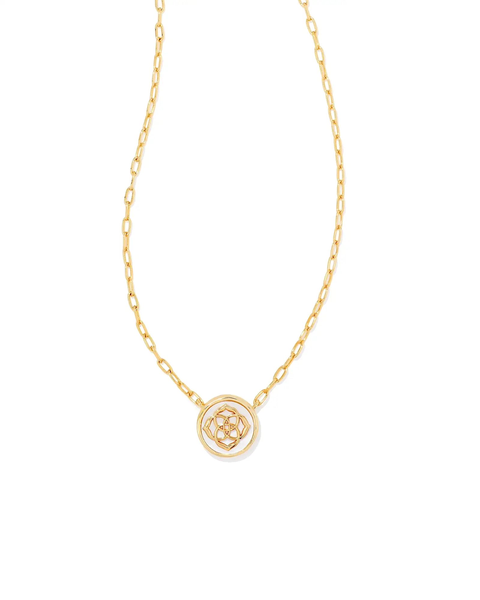 Kendra Scott Stamped Dira Coin Pendant Necklace