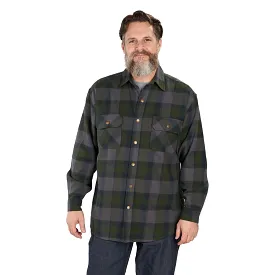 'KEY' Men's Fort Scott Plaid Flannel - Forest Glades Plaid