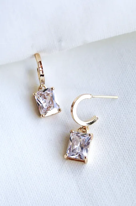 Kinsey Designs - Prism Huggie Earrings