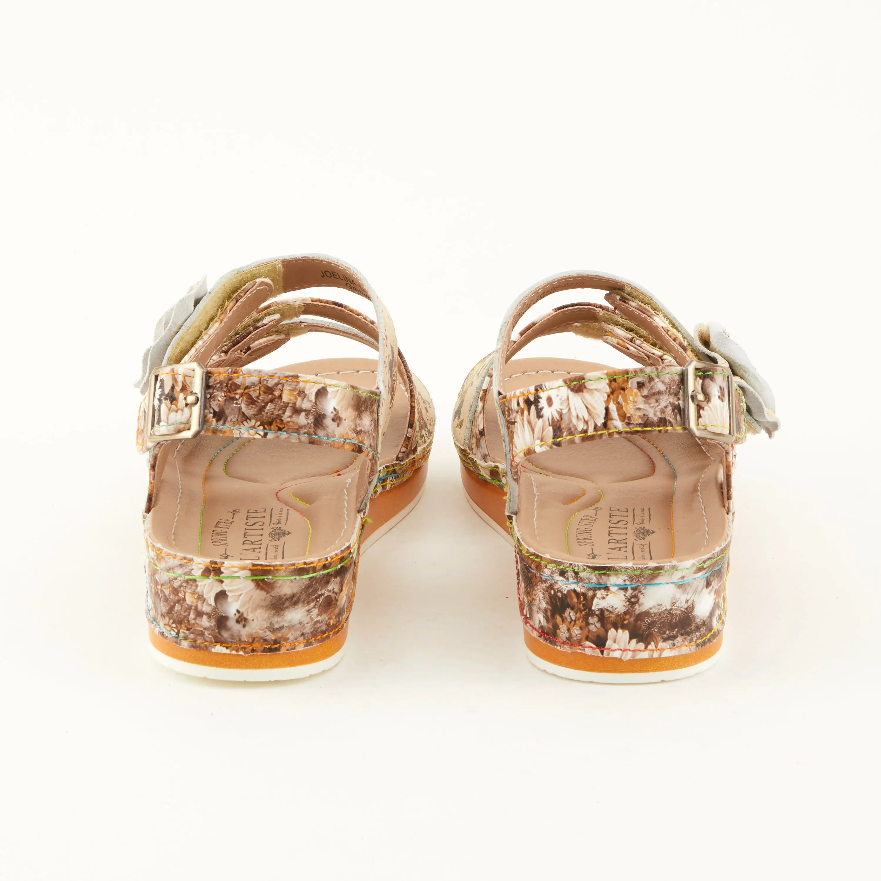 L'ARTISTE JOELINA-DAZI ANKLE STRAP SANDALS