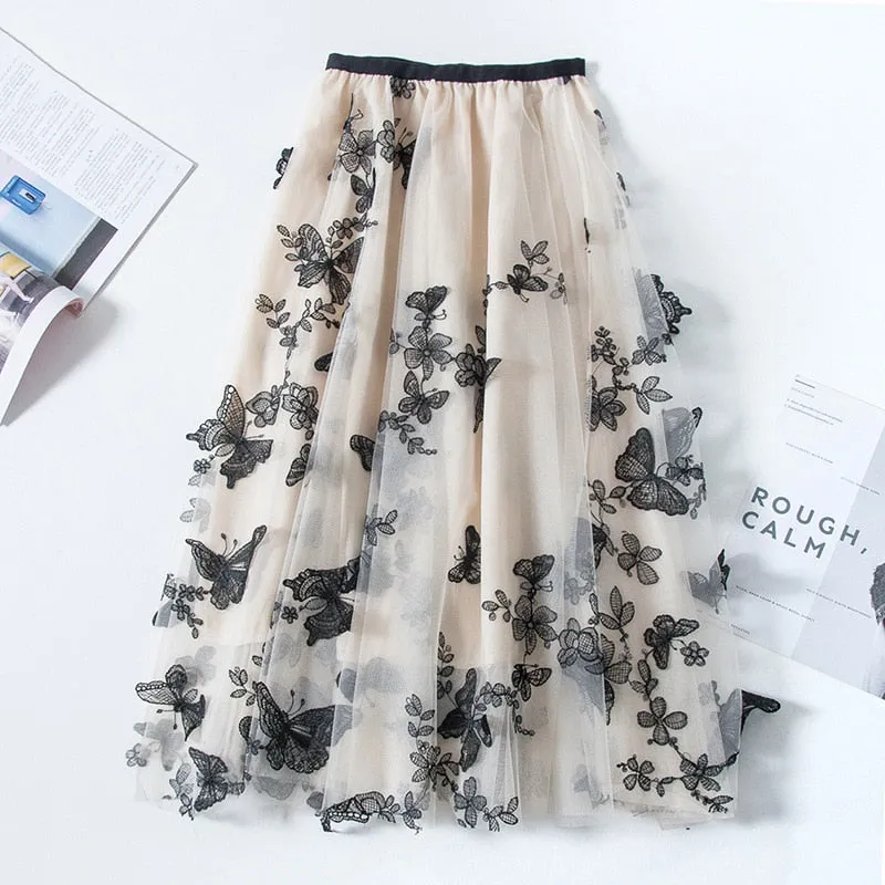 Layla Embroidery Skirts